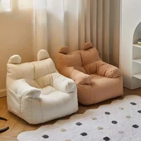 Reading Couch Soft and Comfortable Kids Bean Bag Leisure Sofa Chair Furniture Single Soft Kids Sofa Chair Plush for Boys & Girls