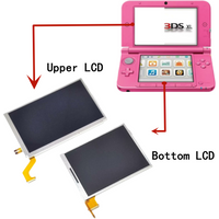 Original New Console LCD Display For 3DS XL Replacement Upper Digital Screen and BottomLCD Screen For 3DSXL