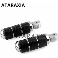 Motorcycle Rear Foot Pegs FootRests Passenger For 1999-2009 Yamaha V-Star 1100 ,1998-2015 V-star 650/250,99-1Road Star 1660/1700