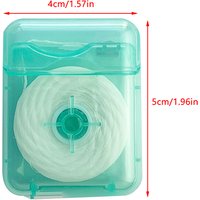 50M Fluffy Floss Cleaning Oral Tools Adult Home Cleaning Interdental Brush 1Roll Water Expanding Dental Floss Roll