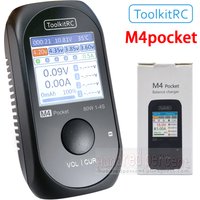 ToolkitRC M4Pocket V2 80W M4P 5A MINI Smart Compact Outdoors Charger USB-C XT30 XT60 Output For 1-4S Lipo LiHv LiFe Battery
