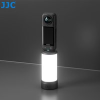 JJC 360°Panorama Fill Light for Insta360 X5 X4 Air X4 X3 Gopro Max DJI Osmo 360 Selfie Vlog Video Outdoor Cycling LED Lights