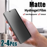 2-4Pcs Matte Flexible Silicone Hydrogel Film for Realme 13 Pro Plus Frosted Screen Protector Realme 12 11 10 P1 GT6 GT5 Pro Film