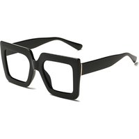 Hiking New Women Classic Square Large Frame Flat Anti Light Glasses Fashion Men Rectangle Design Shades Retro Eyewear UV400