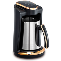 Electric Coffee Maker Brew Tea Brew Milk Brew Coffee 250ML Single Cup Turkish Coffee Maker 550W