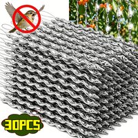 Wholesale Reflective Bird Repeller Stick Spiral Hanging Rotating Bird Scare Device Garden Orchard Pigeons Geese Bird Deterrents