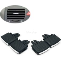 For VW Golf 5 Sagitar Jetta MK 5 4PCS Car Front Dash Rear Air Conditioning AC Vent Grille Outlet Tab Slider Clips Repair Kit