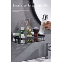 1PC Toilet Non Perforated Suction Cup Storage Rack For Organized Storage Washbasin Wall Mounted Kitchen Bathroom Storage Rack