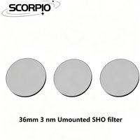 Scorpio Astro 36mm SHO SII3nm Ha3nm OIII3nm narrowband filters for astronomical mono CCD /CMOS/ modified DSLR imaging
