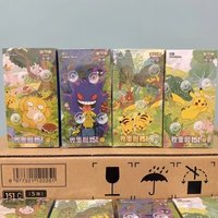 PTCG Simplified Pokémon Card Pokémon Chinese Zhu Zi Collected 151Change Series Card Ponyta Gengar Collectible Game Card Toy image 4