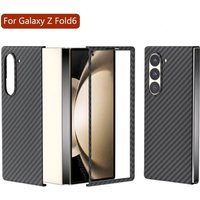 Ultra Thin Case For Samsung Galaxy Z Fold 6 Case Matte Hard Carbon Fiber Texture Pattern Cover For ZFold 6 Fold6 5G Phone Shell
