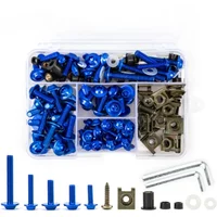 For YAMAHA TENERE 700 MT07 MT 07 TMAX 500 TMAX 560 FZ6 XMAX MT 09 MT03 177PCS Motorcycle Fairing Bolts Screws Nut Complete Kit