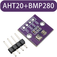 AHT20 BMP280 Temperature Humidity Air Pressure Highprecision Digital Sensor for Arduino I2C Module 2 in 1 DIY Low Power Accurate