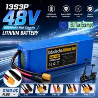 2025 Neuer 48V 100Ah 2000W 13S3P DC/T Lithium-Ionen-Akku Geeignet für 48V-Motoren mit BMS