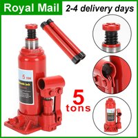 5 Ton Bottle Jack Heavy Duty Hydraulic Lifting Ram Car Van Boat Truck Caravan UK