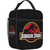 Jurassic Park Dinosaur Insulated Lunch Bag Multifunction Food Box Portable Cooler Thermal Lunch Box School Food Box