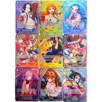9style PROXY One Piece English Heroines Nami Robin Hancock Reiju Vivi Perona Tashigi EB03-053 Collection Otcg Anime Cards