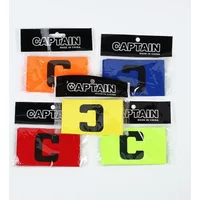 1PC Football Captain's Armband C-band Sports Armband Match Captains Wear Armband Football Equipment Football Accessories