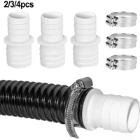 2/3/4pc Hose Connector Set With 32-38mm Hose Nozzles Pool Hose Adapter Nozzle Adapter Hose Fitting Accessries Pool Cleaning Tool