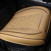Luxury Car Seat Cover PU Leather Seat Cushion Covers Universal Auto Interior Protection Pad Mat Four Season Car Accessories