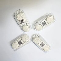 High Quality 10 PCS White 3.5mm Headphone Universal Earphones With Mic Wired Line Earbuds For Xiaomi Huawei Samsung S10 Phones