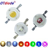 1w 3w 5w Hochleistungs-LED-Chip-Lampen Glühbirnen smd Cob Dioden warm kalt weiß rot grün blau gelb 440 660nm RGB UV ir Growlight Perlen