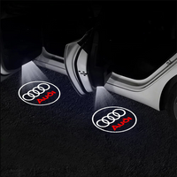 2pcs Car Door Laser Projector Logo Lights LED HD Welcome Lamp For Audi A1 A3 8P 8V A4 A5 A6 A7 A8 Q3 Q5 Q7 Q8 Sline TT RS