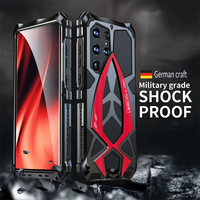 Luphie Metal Full Protect Armor Case For Samsung Galaxy S26Ultra S25 Ultra Phone Cover S24 23 S22Ultra S24 5G Shockproof Fundas