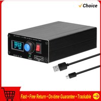 ATU-100-0A 1.8-55MHz/30MHz Mini Automatic Antenna Tuner OLED Display Aluminum Outcase with1800MAh Battery ATU Antenna Tuner image 4