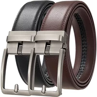Klicken Sie auf Gürtel für Männer, Luxusmarke, Designer, Mode, automatische Schnalle, echtes Leder, Herrenjeans, hochwertige Taille, männlicher Riemen
