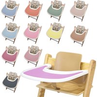 1pcs-Easy To Clean Trip Trap Placemat Silicone Baby Dining Feeding Mat Highchair Flat Tray Placemat For Baby