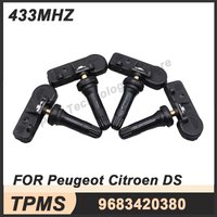 4PCS Tire Pressure Sensors TPMS Sensor For Peugeot 3008 308 5008 Citroen C4 Jumper DS4 DS5 Berlingo 433MHz 9683420380