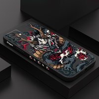 Reversed Dragon Phone Case For Samsung Galaxy A56 A36 A26 A16 A06 A17 A07 A55 A35 A25 A15 A05 A54 A34 A24 A14 A04 4G 5G Cover
