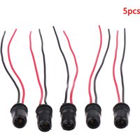5Pcs T10/T15 Light Bulb Socket Holder Car Light Bulb Extension T10 Connector Lamp Auto Trucks Socket Led Boats Holder Socket