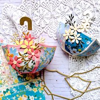KLJUYP Umbrella Metal Cutting Dies DIY Scrapbooking/album Decorative Embossing DIY Paper Cards
