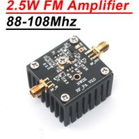 86-108Mhz FM 2.5W POWER Amplifier 2.5watts FM Transmitter RF Power Amplifier For Ham Radio FM Transmits