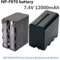 NP-F970 7.4V 12000mAh Rechargeable Battery Pack Decoding, Suitable for Cameras and Photographic Lighting Equipment
