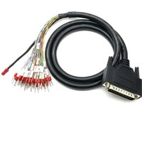 Huichuan Hechuan Xinjie Lesai Servo Driver Cn1 Plug Db44 Connector Cable 44 Core I/o Control Cable