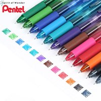 Japan Pentel Gel Pen BLN-105 Needle Tube Press Quick-drying Smooth Colored Ballpoint Pen 0.5mm Student Kawaii School Supplies