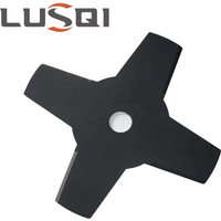 LUSQI 1pc 4 Teeth Brush Cutter Blade Weed Wacker Replacement Blade Lawn Mower Blade Cutting Grass Lawn Trimmer Blade