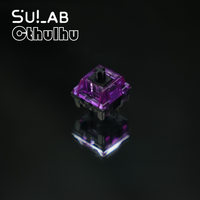HMX Cthulhu Switch 5pin Linear 37gf 45gf 50gf Switch Customized Mechanical Keyboard M1 Axis P7 shell KOS Spring Factory lubed