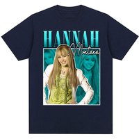 Hannah Montana 90s Vintage Graphics Tee Shirt Men Women Clothing Harajuku High Street T-shirt Fashion Casual 100% Cotton T Shirt