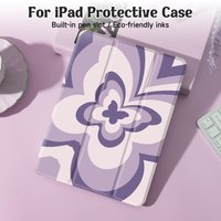 Butterfly Case Compatible With iPad iPad 9.7-Inch (6th/5th Generation, 2018/2017)Mini4/5 ,Air4/5 10.9in,With Pen Holder