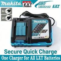 Fast Charging Makita Battery Charger | Overcharge Protection&Cool Down System | Work with Makita 14.4V-18V LXT Lithium Batteries