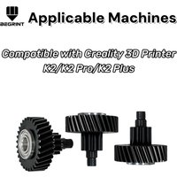 For Creality K2 High Precision Upgraded Extruder Gear Series Steel High Speed Wear-Resistant for Creality K2pro 3D Printer parts