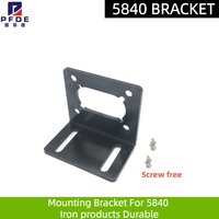 Mounting Bracket For 5840 Worm Motor Turbo Worm 12V 24V DC Geared Motor A58SW31ZY Mounting Metal Bracket Electrical