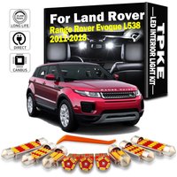For Land Rover Range Rover Evoque L538 2011 2012 2013 2014 2015 2016 2017 2018 Car LED Bulb interior Trunk Sun Visor Light Kit