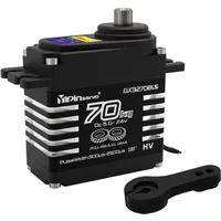 70kg Digital Servos Large Torque Magnetic Induct 8.4v Brushless Motor IP68 Steel Helical Gear for 1/8 1/10 Remote RC Car Robot