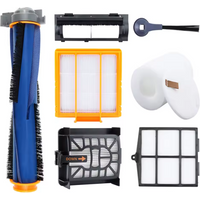 Shark AV2500AE AV2501AE RV2502AE Robot Vacuum Accesso Main Side Brush Hepa Filter Spare Parts Replacement Kit Pack