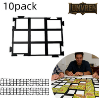 Tabletop game puzzle-style card display,suitable for Carcassonne card placement and display base,game puzzle card support frame